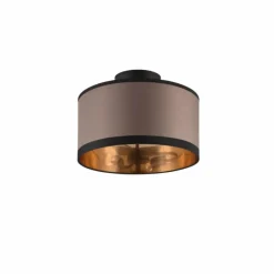 Luminaires Reality Plafonnier Reality DAVOS Noir, 2 lumières* Plafonniers