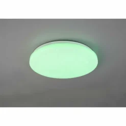 Luminaires Reality Plafonnier Reality Kira LED Blanc, 1 lumière, Télécommandes, Changeur de couleurs* Éclairage Led