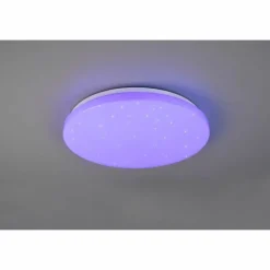 Luminaires Reality Plafonnier Reality Kira LED Blanc, 1 lumière, Télécommandes, Changeur de couleurs* Éclairage Led