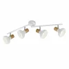 Luminaires Reality Plafonnier Reality Latika Blanc, 4 lumières* Spots Et Projecteurs