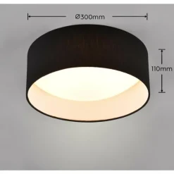 Luminaires Reality Plafonnier Reality LOCARNO LED Blanc, 1 lumière* Éclairage Led