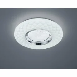 Luminaires Rustiques-Luminaires Reality Plafonnier Reality MAGNOLIA LED Blanc, 1 lumière, Télécommandes