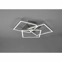 Luminaires Reality Plafonnier Reality Mobile LED Nickel mat, 1 lumière, Télécommandes* Éclairage Led