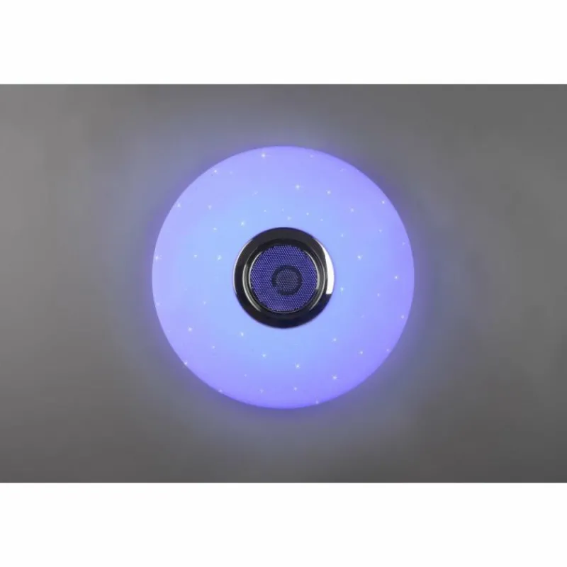 Luminaires Reality Plafonnier Reality Musica LED Blanc, 2 lumières, Télécommandes, Changeur de couleurs* Éclairage Led