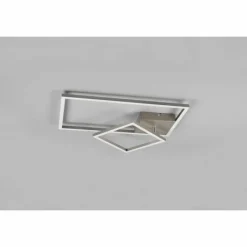 Luminaires Reality Plafonnier Reality Padella LED Nickel mat, 1 lumière* Éclairage Led