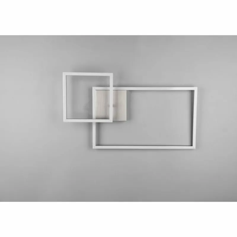 Luminaires Reality Plafonnier Reality Padella LED Nickel mat, 1 lumière* Éclairage Led