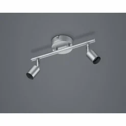 Luminaires Rustiques-Luminaires Reality Plafonnier Reality Paris Titane, 2 lumières