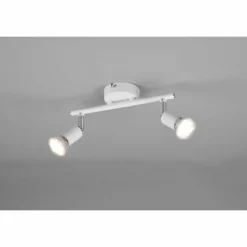 Luminaires Reality Plafonnier Reality Paris Blanc, 2 lumières* Plafonniers