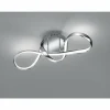 Luminaires Reality Plafonnier Reality Perugia LED Chrome, 1 lumière* Éclairage Led