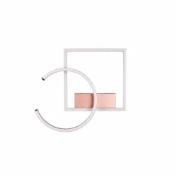 Lampes Dorées-Luminaires Reality Plafonnier Reality Pivot LED Or rose, 1 lumière