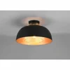 Lampes Dorées-Luminaires Reality Plafonnier Reality Punch Noir, 1 lumière