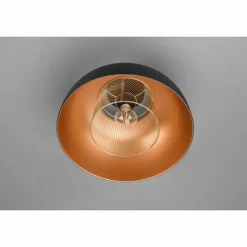Lampes Dorées-Luminaires Reality Plafonnier Reality Punch Noir, 1 lumière