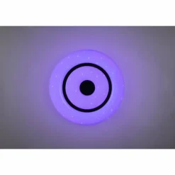 Luminaires Reality Plafonnier Reality Rana LED Noir, Blanc, 1 lumière, Télécommandes, Changeur de couleurs