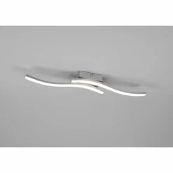 Luminaires Reality Plafonnier Reality Route LED Nickel mat, 2 lumières* Éclairage Led