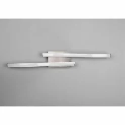 Luminaires Reality Plafonnier Reality Route LED Nickel mat, 2 lumières* Éclairage Led