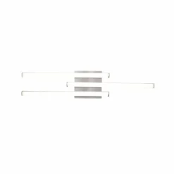 Luminaires Reality Plafonnier Reality Route LED Nickel mat, 3 lumières* Éclairage Led