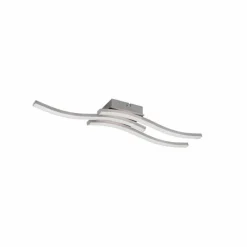 Luminaires Reality Plafonnier Reality Route LED Nickel mat, 3 lumières* Éclairage Led