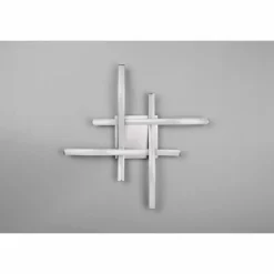 Luminaires Reality Plafonnier Reality Route LED Nickel mat, 4 lumières* Éclairage Led