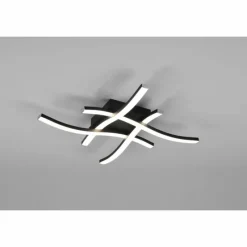 Luminaires Reality Plafonnier Reality Route LED Noir, 4 lumières* Éclairage Led