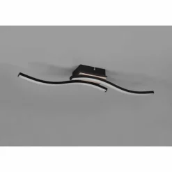 Lampes En Bois-Luminaires Reality Plafonnier Reality Route LED Couleur bois, Noir, 2 lumières