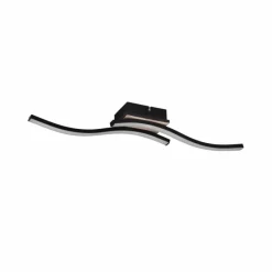 Lampes En Bois-Luminaires Reality Plafonnier Reality Route LED Couleur bois, Noir, 2 lumières