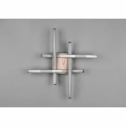 Lampes En Bois-Luminaires Reality Plafonnier Reality Route LED Couleur bois, Noir, 1 lumière