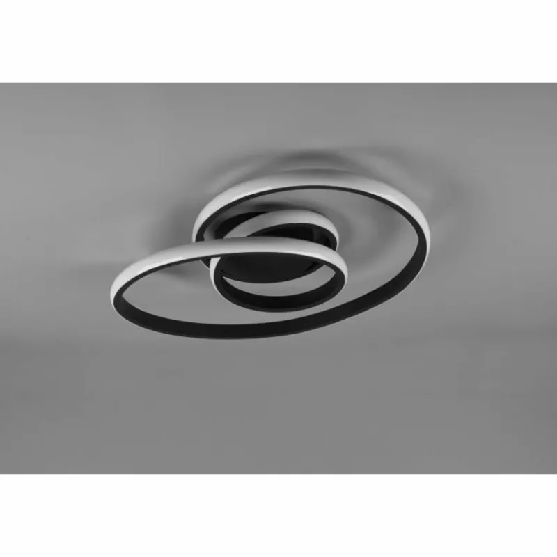 Luminaires Reality Plafonnier Reality Sansa LED Noir, 1 lumière* Éclairage Led