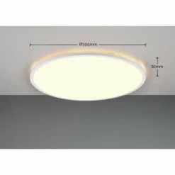 Luminaires Reality Plafonnier Reality SCOTT LED Blanc, 1 lumière, Télécommandes* Éclairage Led