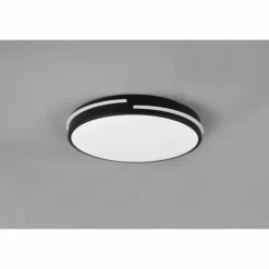 Luminaires Reality Plafonnier Reality Tacoma LED Noir, 1 lumière, Télécommandes* Éclairage Led