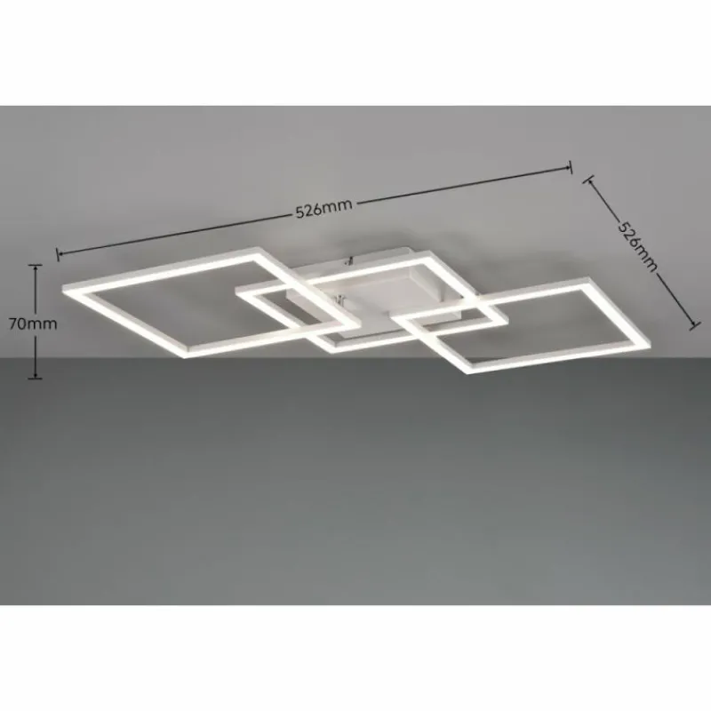 Luminaires Reality Plafonnier Reality Trail LED Blanc, 1 lumière* Éclairage Led