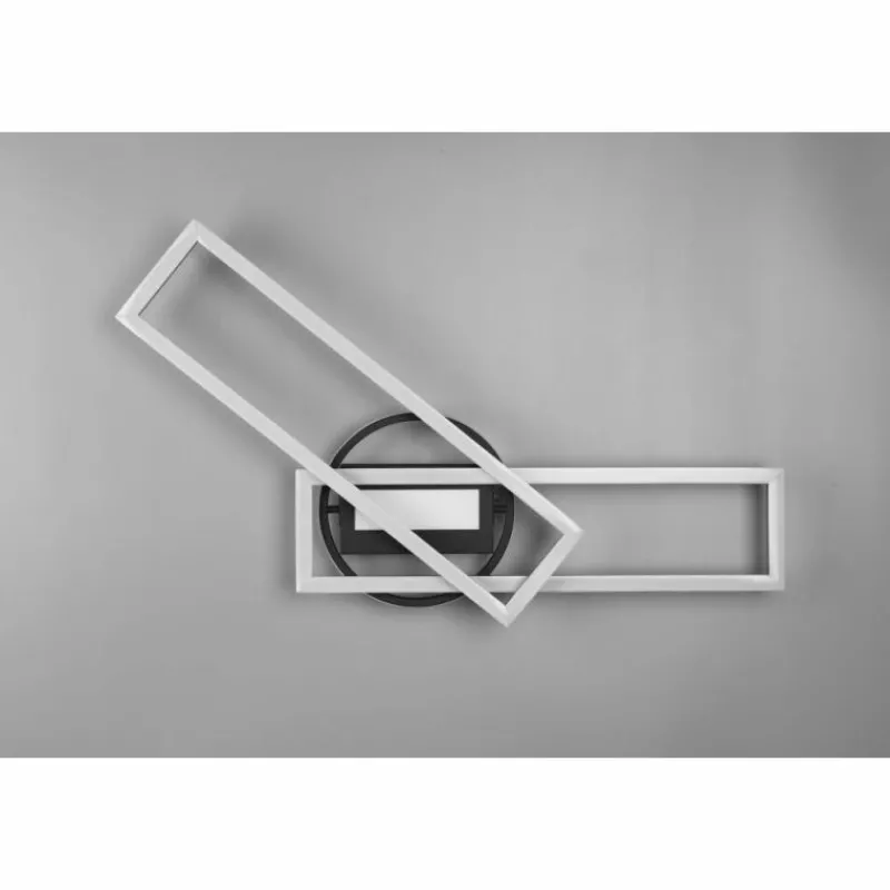 Luminaires Reality Plafonnier Reality Twister LED Laiton, 1 lumière, Télécommandes* Éclairage Led