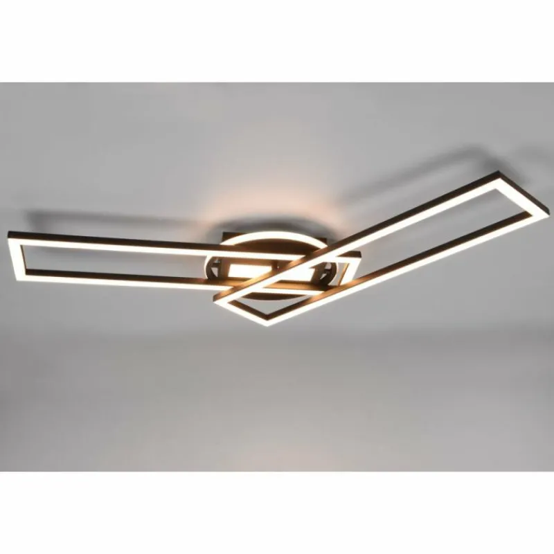 Luminaires Reality Plafonnier Reality Twister LED Noir, 1 lumière, Télécommandes* Éclairage Led