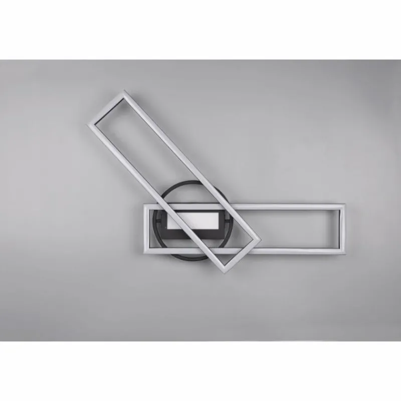 Luminaires Reality Plafonnier Reality Twister LED Noir, 1 lumière, Télécommandes* Éclairage Led