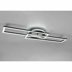 Luminaires Reality Plafonnier Reality Twister LED Noir, 1 lumière, Télécommandes* Éclairage Led