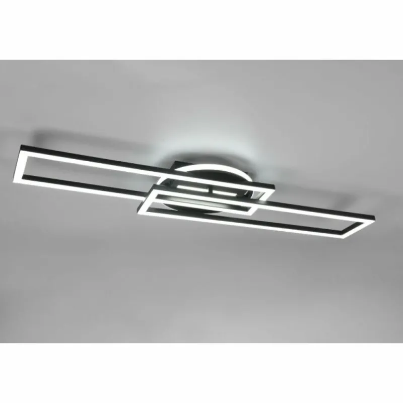 Luminaires Reality Plafonnier Reality Twister LED Noir, 1 lumière, Télécommandes* Éclairage Led