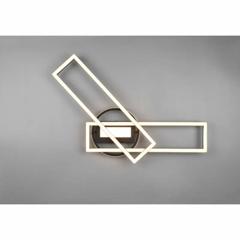 Luminaires Reality Plafonnier Reality Twister LED Noir, 1 lumière, Télécommandes* Éclairage Led