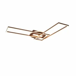 Luminaires Reality Plafonnier Reality TWISTER LED Brun, 1 lumière, Télécommandes* Éclairage Led