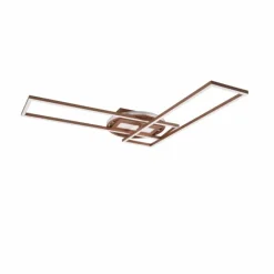 Luminaires Reality Plafonnier Reality TWISTER LED Brun, 1 lumière, Télécommandes* Éclairage Led