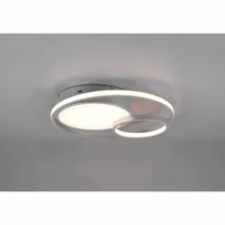 Luminaires Reality Plafonnier Reality Vuelta LED Titane, 1 lumière* Éclairage Led