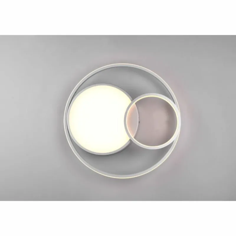 Luminaires Reality Plafonnier Reality Vuelta LED Titane, 1 lumière* Éclairage Led