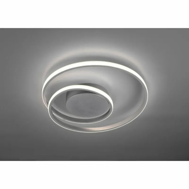 Luminaires Reality Plafonnier Reality Zibal LED Chrome, 1 lumière* Éclairage Led