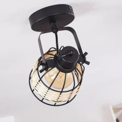 hofstein Plafonnier Recinto Noir, 1 lumière