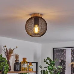 Style Boho-Chic-hofstein Plafonnier Reiden Écru, 1 lumière