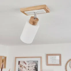 hofstein Plafonnier Represita Écru, Blanc, 1 lumière