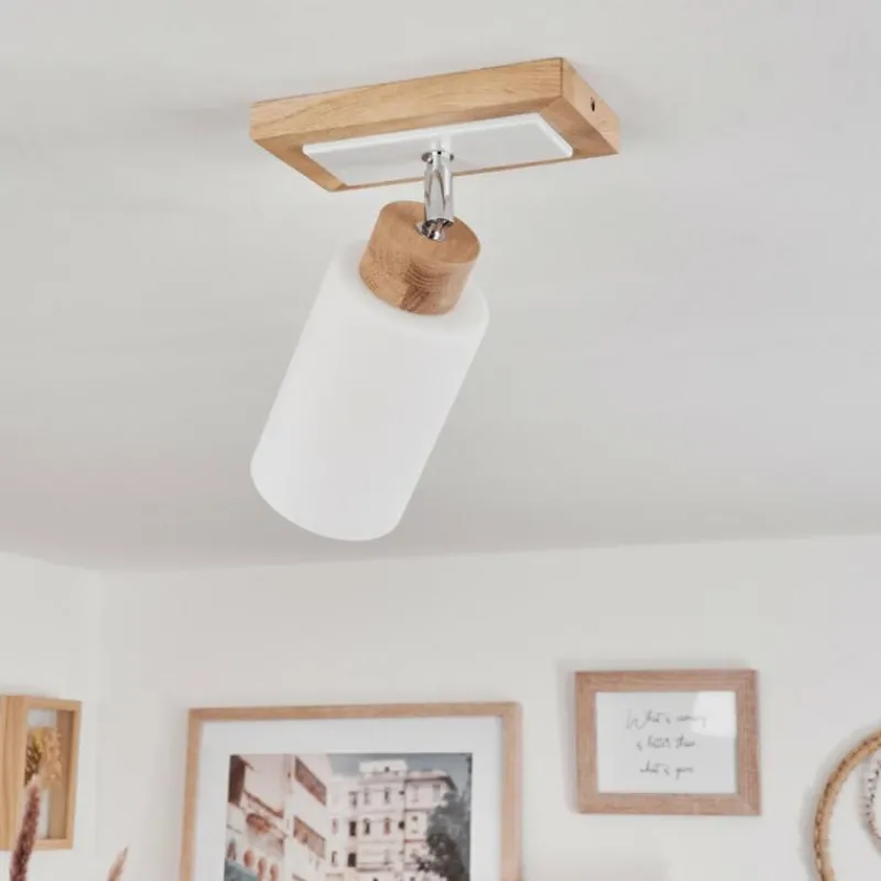 hofstein Plafonnier Represita Écru, Blanc, 1 lumière