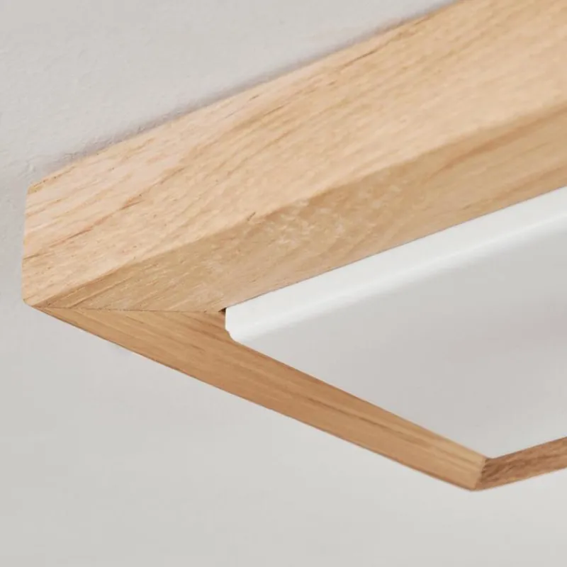 hofstein Plafonnier Represita Écru, Blanc, 2 lumières