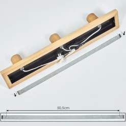 Luminaires Scandinaves-hofstein Plafonnier Represita Écru, Noir, 3 lumières