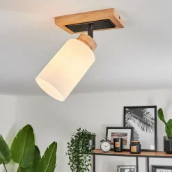 Luminaires Scandinaves-hofstein Plafonnier Represita Noir, 1 lumière