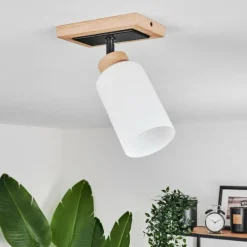 Luminaires Scandinaves-hofstein Plafonnier Represita Noir, 1 lumière