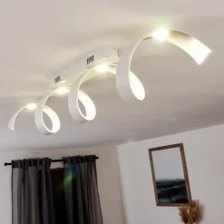 hofstein Plafonnier Rezat LED Blanc, 1 lumière